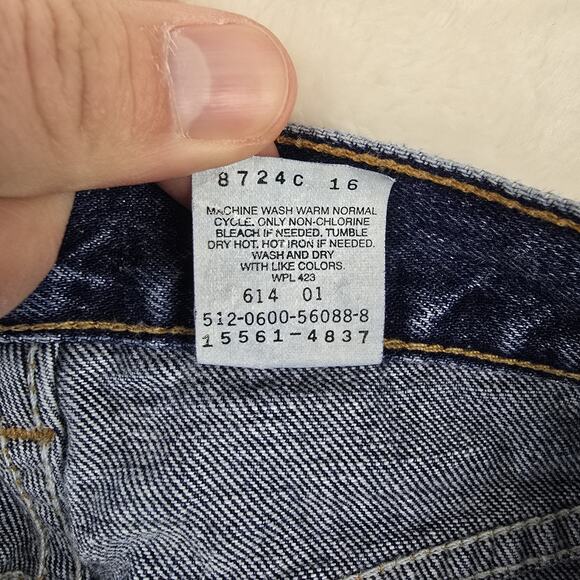 Levi's Blue Straight Leg Women's Jeans - Picture 6 of 15